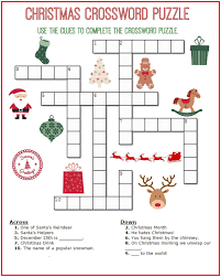 Crossword Puzzles For Kids Free In 2020 Christmas Crossword Christmas Crossword Puzzles Christmas Worksheets