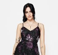 Estrid Embroidered Mesh Midaxi Cami Dress