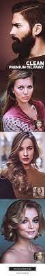 Clean Premium Oil Paint Photoshop Painting Best Photoshop Actions Photoshop Resources