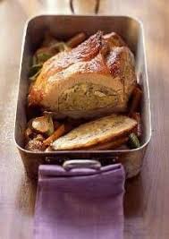 Demandez Au Boucher De Faire Une Entaille Dans La Viande Pour Former Une Poche Epluchez Les Roti De Veau Farci Roti De Veau Recettes De Cuisine