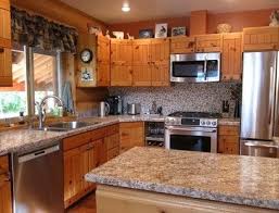 log cabin kitchens