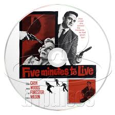 Five Minutes to Live (1961) Crime, Music, Drama Movie DVD - TripDiscs –  tripdiscs.com
