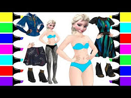 Get crafts, coloring pages, lessons, and more! Elsa Disney Princess Coloring Pages For Kids Elsa Princess Dress Up And Coloring Video For Girls Youtube