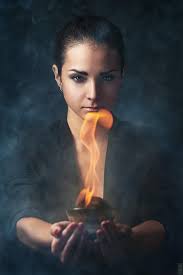 Smoldering Glance Fire Portrait Photography Fire Photography Portrait Fire Photography