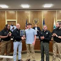 Webster civilian, officer recognized for saving lives