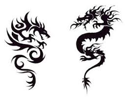 Black And White Tattoo Stencil Designs Tattoos Dragon Tattoo Stencils 2 Dragon Tattoo Stencil Tribal Dragon Tattoo Dragon Tattoo
