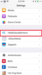 Or maybe you're just curious to see the full list? Hack Sweeptake To Win Iphone How To Hide Status Bar Icons On Your Iphone For A Cleaner Look In Apps Amp Wallpapers