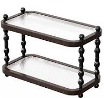 Alcott Hill® Antique Style Cup Holder Made Of Solid Wood Acrylic Splicing,  Receiving Rack, Coffee Cup Display Artifact | Wayfair
