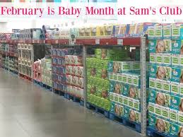 February Is Baby Month At Sam S Club The Tiptoe Fairy