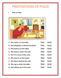 Worksheets for class 1 english worksheets for kindergarten english worksheets for kids kindergarten worksheets in kindergarten printable worksheets hindi worksheets french worksheets science. English Prepositions Of Place Worksheets Activity Pdf Samsfriedchickenanddonuts