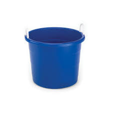 Rope handle keg bucket, 20 gal (blue). Homz Rope Handle Tub 17 Gallon Blue Set Of 8 Buy Online In Bermuda At Bermuda Desertcart Com Productid 8196917