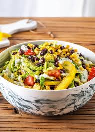 Rezept Fur American Diner Salat Mit Ranch Dressing Mit Schwarzen Bohnen Und Avocado Vorspeise Beilage Salatreze Salat Mit Vegetarisch Kochen Essen Kochen