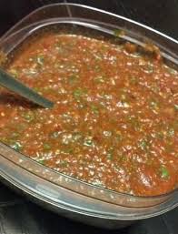 Authentic Mexican Salsa Recipe I Use Fresh 2 Fresh Jalapenos You Can Take The Seeds Out If You Don T Mexican Food Recipes Authentic Mexican Salsa Recipe Food