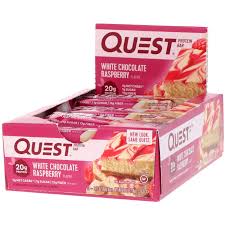 Quest Nutrition Protein Bar White Chocolate Raspberry 12 Bars 2 12 Oz 60 G Each Iherb