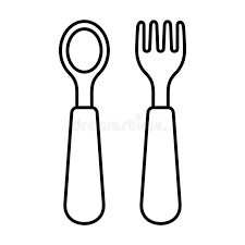 Maybe you would like to learn more about one of these? Baby Spoon And Fork Icon Stock Vector Illustration Of Cutlery 138452987