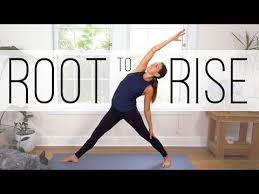 Root To Rise Yoga Yoga With Adriene Youtube Yoga With Adriene Free Yoga Videos Online Yoga Videos