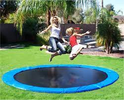 8ft replacement green trampoline padding. America S Best In Ground Trampoline Inground