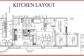restaurant kitchen design layout sf
