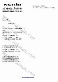 Deriko Ritim Gitar Akorlari Gitar Akordu Gitar Sarkilar
