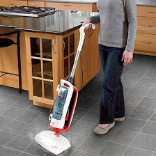 Bissell Lift Off Steam Mop White Red Achica Steam Mop Steam Cleaning Mops