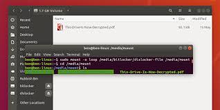You can unlock folder by type below command in cmd. How To Access A Bitlocker Encrypted Windows Partition From Linux Make Tech Easier