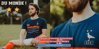 Vente maillot de foot pas cher: Des Maillots De L Equipe De France A 2 Etoiles Sauce Bretonne Font Un Tabac