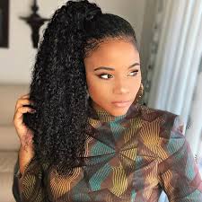 Long black hair's dark, captivating color is perfect for any occasion, and it also adds a level of edge to your overall style. 45 Classy Natural Hairstyles For Black Girls To Turn Heads In 2020