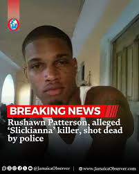 Rushawn Patterson, the man charged in connection with the October 2022  murder of social media influencer Aneika 'Slickianna' Townsend was killed  during a confrontation with the police Tuesday morning, Observer online  understands.