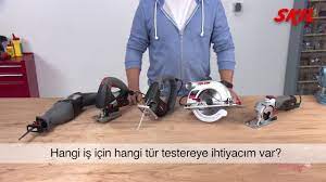 Indir, dekupaj indir, testere indir, amator olarak kullananlar icin evde mutlaka bulunması. Hangi Is Icin Hangi Testere Kullanilmalidir