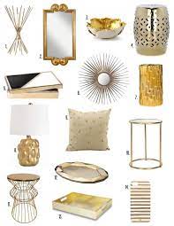 My Home To Yours Gold And Brass Home Decor Decor Home
