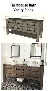 Rustic Farmhouse Double Vanity Spruc D Market Rustic House Bathrooms Remodel Diy Bathroom