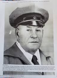 A photo my father had saved. I believe this a railroad bridge that has been  blown up.