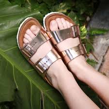 Birkenstock Arizona Rose Gold Sandals Rose Gold Birkenstock Sandals Womens Sandals Crocs Classic Gold Birkenstock Sandals