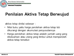 Untuk itu, perlu bagi pebisnis untuk mengetahui secara rinci tentang aset tetap menurut ikatan akuntansi indonesia, pengertian aset tetap yaitu aset atau aktiva tetap yang didapat dalam bentuk siap pakai yang bisa segera. Aktiva Tetap Berwujud 1 Ppt Download