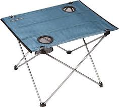 Trekology Foldable Camping Picnic Tables Portable Compact Lightweight Folding Roll Top Table In A Bag Smal Camping Picnic Table Camping Picnic Picnic Table