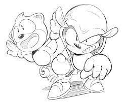 Sonic mania plus coloring pages. Gregzilla On Twitter I Never Cared About Mighty Or Ray But Mania Adventures And Plus Made Me Love Em A New Sonic Product Made Me Love Old Characters That I Previously Didn T