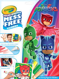 Get these cool coloring drawings and dive into the adventure of these courageous boys and girls. Crayola Color Wonder Pj Masks Coloring Pages Mess Free Coloring Gift For Kids Age 3 4 5 6 Buy Online In Antigua And Barbuda At Antigua Desertcart Com Productid 103233926