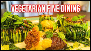 10 extraordinary gourmet fine dining recipes that are so beautiful and delishes. Vegetarian Dinner Ideas Vegetarian Fine Dining At Its Best Youtube