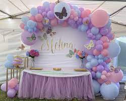 Perfectly executed diy butterfly themed party decorations that you can easily make yourself to turn your party into a butterfly oasis! Butterfly Backdrop Butterfly Birthday Party Decorations Butterfly Birthday Party Butterfly Birthday Theme