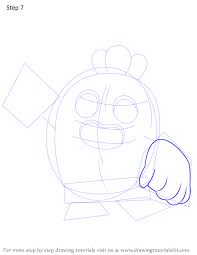 Learn How To Draw Spike From Brawl Stars Brawl Stars Step By Step Drawing Tutorials In 2020 Drawing For Beginners Drawing Tutorial Drawings