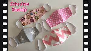 Evde Maske Yapimi Evde Maske Dikimi Mask Making Maskeler Bebek Cantasi Dikis