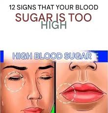 Early warning signs of high blood sugar