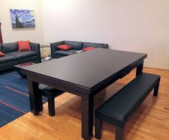 Modern convertible pool tables by generation chic pool are perfect for any family game room. Dining Room Pool Table Wild Country Fine Arts