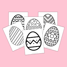 There are tons of great resources for free printable color pages online. 32 Free Easter Egg Printable Pages Make Life Lovely