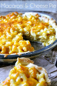 This macaroni pie is just as good if not a wee bit better. Macaroni And Cheese Pie