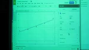 How to draw the best fit line. Creating A Line Of Best Fit In Google Spreadsheets Youtube