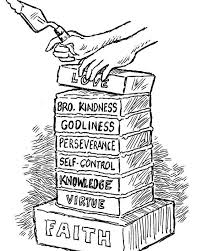 Add To Your Faith Virtue To Virtue Knowledge To Knowledge Self Control To Self Control Perseverance To Perseverance Church Quotes Spiritual Wisdom Perseverance