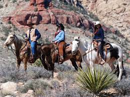 Experience the beauty of red rock canyon national conservation area by horseback on these stunning tours! Wild West Guided Horseback Riding Tour With Breakfast Tours Activities Fun Things To Do In Las Vegas Usa Veltra