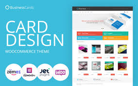 Double click or select the text to change its style, size. Business Cards Store Woocommerce Theme Templatemonster
