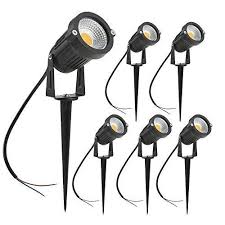 Zuckeo 5w Led Landscape Spotlight 12v 24v Low Voltage Garden Light Cob Outdoo Outdoor Decorative Lights Landscape Spotlights Led Garden Lights